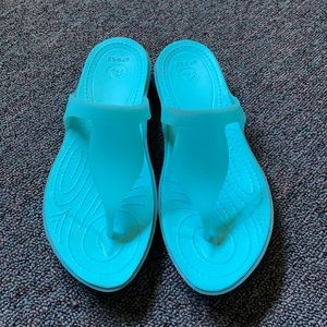Crocs flip flops